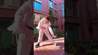 Dancing in Pink Hits Different 💕| Street Groove Queen  #funkstyle #pinkvibes #femalepopper