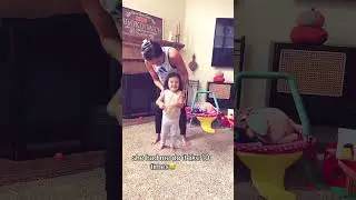 Toddler's hilarious game: making parents repeat!#toddlerfun #cutekids #parentlife