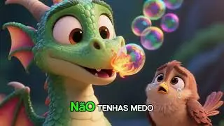 🐉🔥 O Filhote de Dragão Amigo e Seu Coração de Fogo do Bem 🔥🐉#FilhoteDeDragão