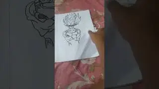 showing my all Vegeta drawing #short