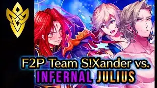 F2P Account vs. Infernal Julius GHB Scion of Darkness - Team Summer Xander | Fire Emblem Heroes