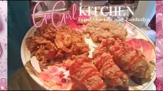 Unmerited Favor &ndash; Fried Chicken and Jambalaya &ndash; GoGirlKitchen #ratemyplate