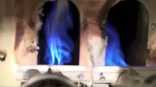How to set the primary air adjustment of a gas furnace
