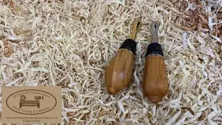 Woodturning a bottle stopper using my Standard Type 3 Set  #woodturning #carbide chisels