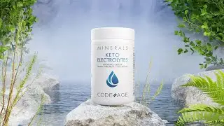 Keto Electrolytes Supplement - Magnesium Calcium Potassium Sodium - Keto-Friendly Vegan - Codeage