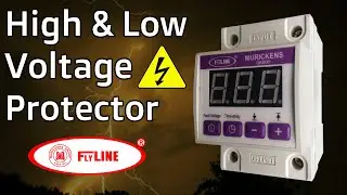 High Voltage, Low Voltage ,Delay  Protector - Flyline Digital Electric Protector, surge -murickens