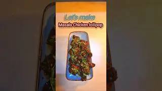 Masala Chicken lollipop #chickenlollipop  #lollipop #chickenrecipe #youtubeshorts #food #shorts
