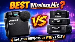 Best Budget Wireless Mic Comparison-Hollyland Lark A1 VS Digitek DWM116 VS Grenaro P10 VS GrenaroS12