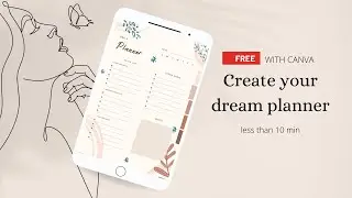 Create Digital Planner on Canva with Hyperlinks Completely for FREE | Goodnotes Digital Planner