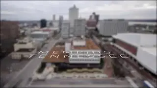 Time lapse of Downtown Memphis, Tennessee
