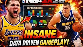 NBA 2K26 but with realistic player tendencies