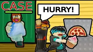 Спрячь еду, пока он её не получил! Часть 1 в Roblox