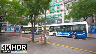 Hwajeong Station, Northern Food Alley Walking Tour | Goyang City South Korea 4K HDR