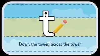 t Letter formation