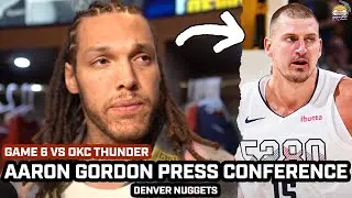 Aaron Gordon on Hamstring Injury & More After Nuggets WIN FORCE Game 7