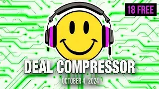 Deal Compressor 4 октября 2024 г. | Распродажа музыкального ПО и новые релизы