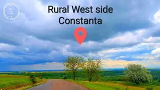 Most beautiful country roads of Constanta | Driving in Romania