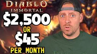 Сколько я на самом деле трачу в Diablo Immortal