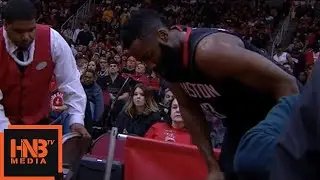 James Harden Injury / leaves the game / Rockets vs LA Lakers