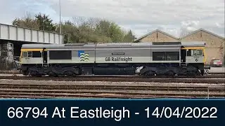 66794 &ldquo;Steve Hannam&rdquo; At Eastleigh | 14/04/2022