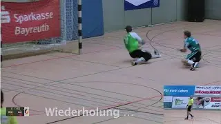 Handballregeln: Seitenaus (und keine Ermahnung)