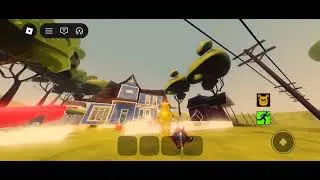 Playing hello neighbor Fred Bear 