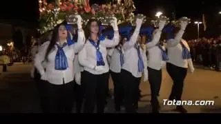 Traslado de Tronos Lunes Santo Totana 2017
