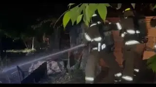 Incendio en vivienda de Zacatecoluca deja dos heridos y daños materiales