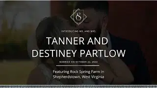 Destiny + Tanner - Beautiful Wedding at Rock Spring Farm in Shepherdstown West Virginia