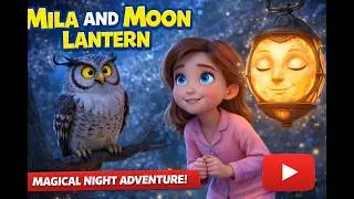 Mila and the Moon Lantern ✨ A Magical Bedtime Story for Kids | Fairy Adventure