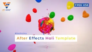 Holi intro templates after effects | free download | noCopyright holiintro