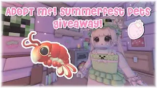 adopt me GIVEAWAY!! summerfest pets 2025!