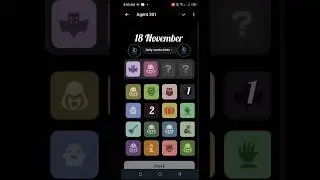 18 November agent puzzle solved today 🧩#agent301 #airdrop #miningapp #earning #nft #crypto #online