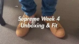 Supreme Unboxing & On Foot (Week 4 FW16) Supreme x Nike SB Blazer Low Tan