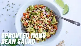 Easy Sprouts Salad (Sprouted Mung Bean Salad)