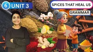 Spices That Heal Us | Class 6 English Unit 3 | Grammar Part Explained | CBSE/NCERT