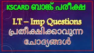 IT-Important Qstns-KSCARD Bank|| Co Operative Bank Exam Coaching(CBC)