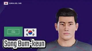 Song Bum-keun - PES Clasico (Face, Body& Stats)