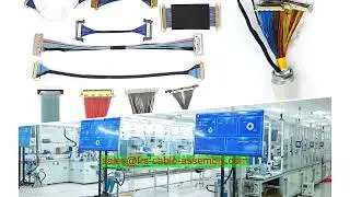 Завод кабельных жгутов Custom Cable Harness LVDS Cable for Robotics Sensors Custom Df19 20P Cable Cc