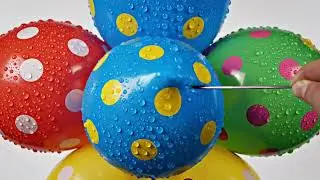 &ldquo;Color Explosion! Polka Dot Balloons Popping Satisfying ASMR 💧&rdquo;