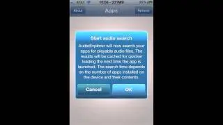 Audio Explorer для устройств iOS 5