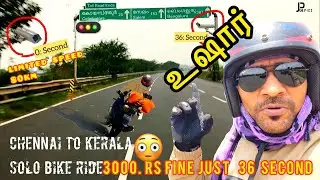 Chennai to kerala BIKE travel vlog tamil  | chennai to kerala bike trip @jpepics