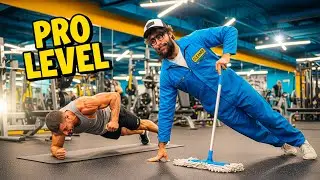 Angry 😡 Bodybuilder humble by Anatoly 32kg mop//Best reaction of all time