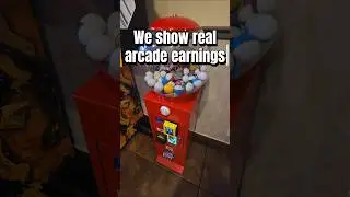 We show real arcade earnings..