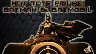 #224  Batman z Flash + Batmobil &rsquo;89 &ndash; Podw&oacute;jna Moc Hot Toys! @HotToysOfficial #batman #dc