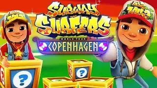 Subway Surfers Copenhagen - Opening Boxes  BEST Gameplay #2