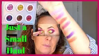 Small Colourpop  haul. It's my pleasure palette , Party Talk super shock extreme eyeshadow