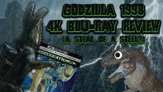 Godzilla 1998 4K Blu-Ray Steelbook Review (A Steal of a Steelbook?)