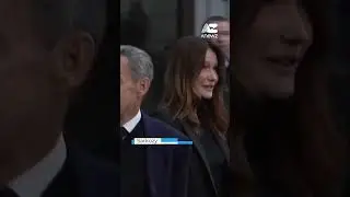 Former French President Sarkozy leaves his Paris home for prison