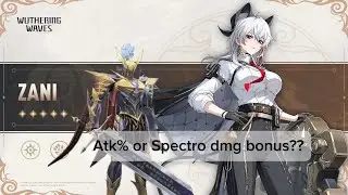 Wuthering Waves | S6R2 Zani | Atk vs Spectro Mainstat | 2.3 Tower of Adversity